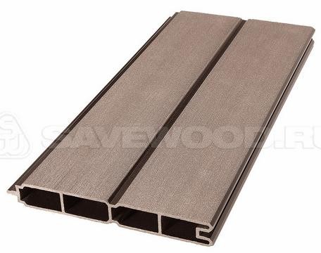 Заборный профиль из ДПК Savewood SW Agger матовый терракот купить в Дмитрове