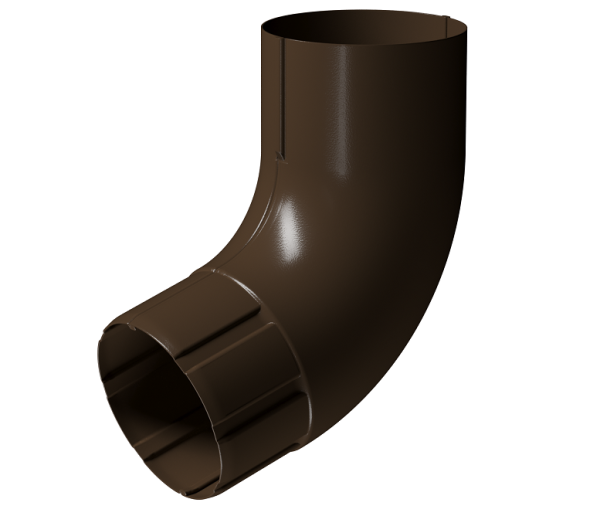 Колено 72° D90 Döcke STAL PREMIUM Каштан, (RAL 8017) купить в Дмитрове