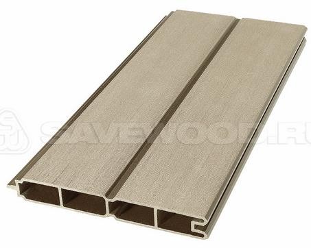 Заборный профиль из ДПК Savewood SW Agger матовый тик купить в Дмитрове
