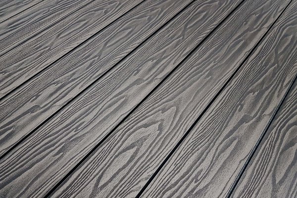 Террасная доска из ДПК Terrapol Смарт 3D Полнотелая без паза Черное дерево купить в Дмитрове