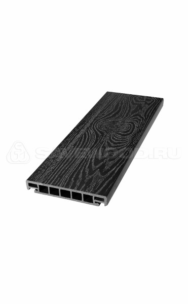 Террасная доска из ДПК SW Salix (S) (T) черный купить в Дмитрове