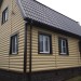 Сайдинг "blockhouse" под бревно, Престиж ВН-01, золотистый купить в Дмитрове