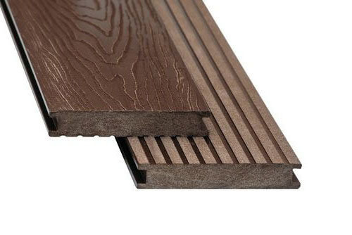 Террасная доска из ДПК ECODECKING Premium Коричневый купить в Дмитрове