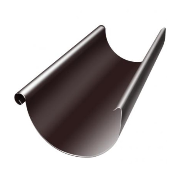 Водосток Grand Line 150x100 – Желоб 3м RAL 8017 купить в Дмитрове