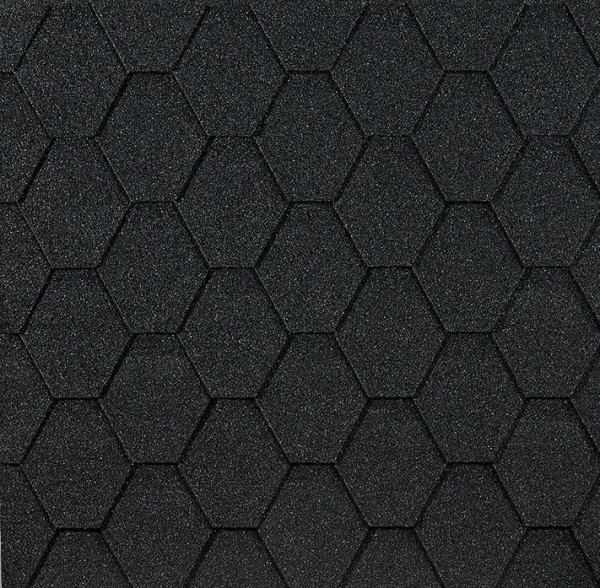 Гибкая черепица EURASIA Docke, Коллекция ШЕСТИГРАННИК Серый купить в Дмитрове