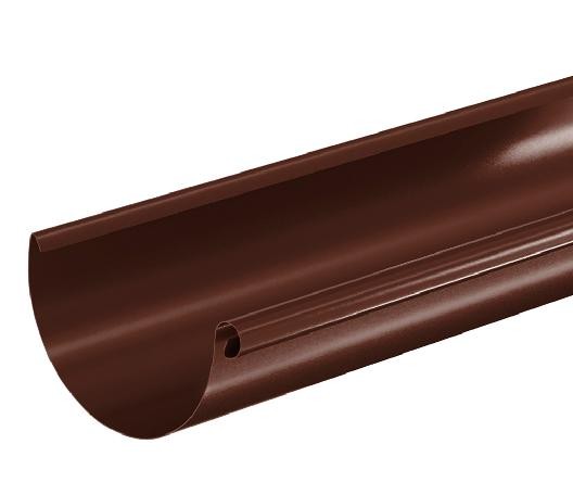 Водосток Aquasistem, система 150/100 - Водосточный желоб 3.00м RAL 8017 Коричневый купить в Дмитрове