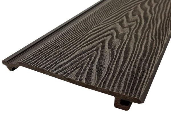 Сайдинг Darvolex 185x19x3000мм, 3D тиснение Венге купить в Дмитрове