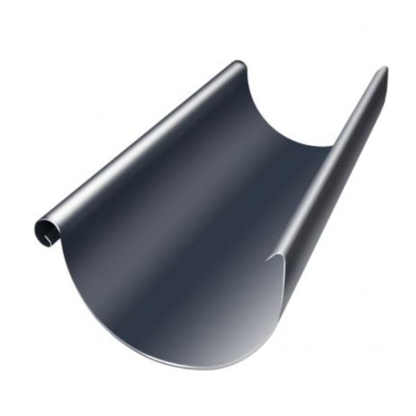 Водосток Grand Line 125x90 – Желоб 3м RAL 7024 купить в Дмитрове