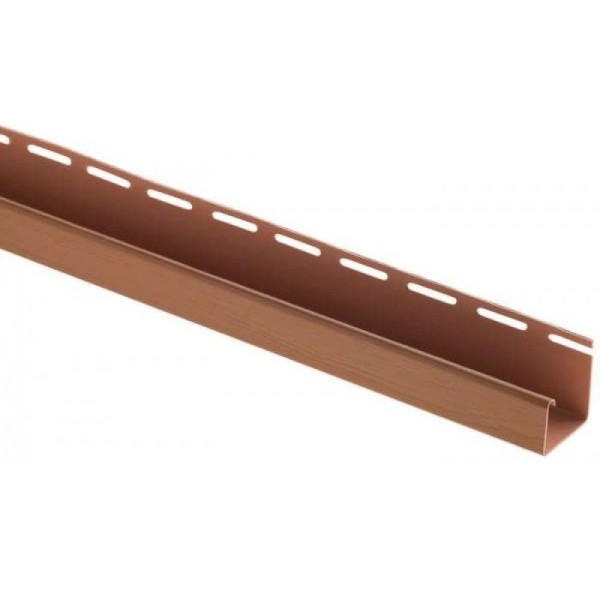 J-профиль Люкс Крашенный, T-15, ВН, Cветлый Дуб купить в Дмитрове