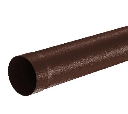 Водосток Aquasistem, Система 150/100 - Труба водосточная 3.00м RAL 8017 Коричневый matt купить в Дмитрове
