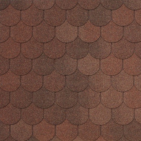 Гибкая черепица Tegola ASSISI terracotta 420 купить в Дмитрове