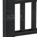 Комплект крышка/юбка для столба SEQUOIA BLACK купить в Дмитрове