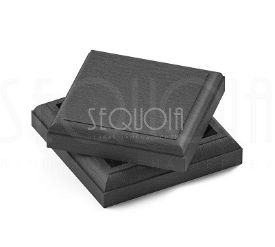 Комплект крышка/юбка для столба SEQUOIA GRAY купить в Дмитрове