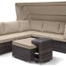 Диван-Трансформер AFINA плетеный из иск. ротанга AFM-320B Brown купить в Дмитрове