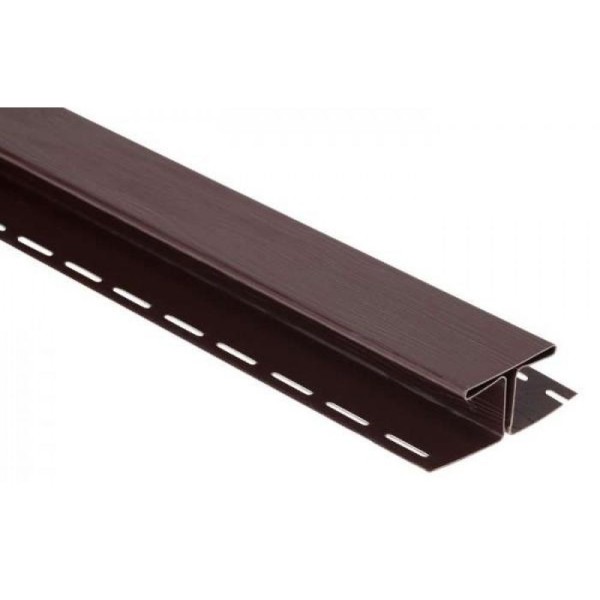 Н-профиль Люкс Крашенный, T-18, ВН, Коричневый купить в Дмитрове
