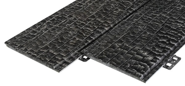 Фиброцементные панели FCSPRO Decor Wood Click Угольное купить в Дмитрове