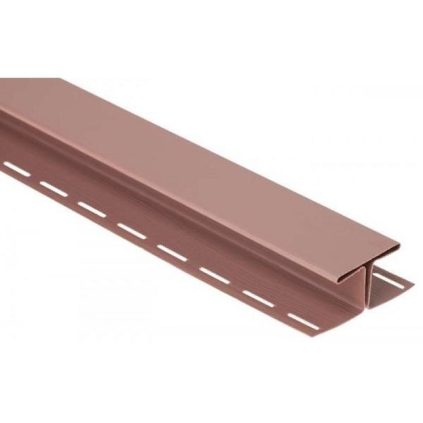 Н-профиль Люкс Крашенный, T-18, ВН, Красно-коричневый купить в Дмитрове