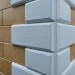 Угол Наружный к Фасадным Термопанелям Доломит Дагестанский Камень 400 мм Белый купить в Дмитрове