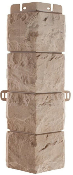 Фасадная панель Наружный угол фагот (талдомский), 0,45 х 0,13м (н) купить в Дмитрове