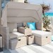 Комплект мебели AFINA плетеной из иск. ротанга AFM-330 Beige купить в Дмитрове