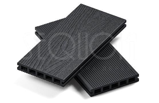 Доска террасная ДПК 3D SEQUOIA Evolution WOOD BLACK купить в Дмитрове