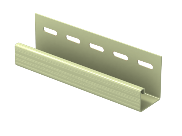 J-планка Ю-пласт Классика зелёная купить в Дмитрове