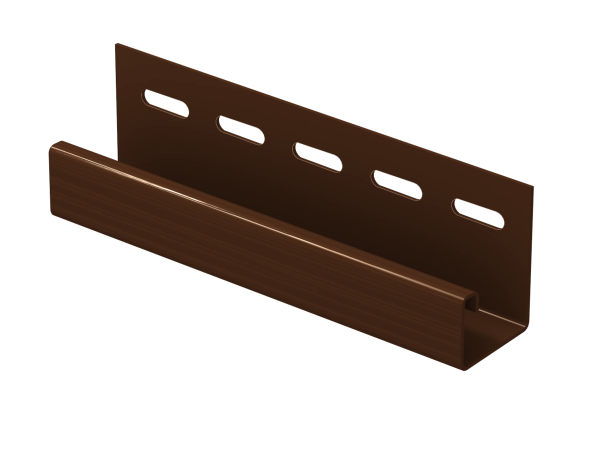J-планка Ю-пласт Классика коричневая купить в Дмитрове