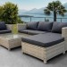 Комплект мебели AFINA плетеной из иск. ротанга YR821G Grey/Grey купить в Дмитрове