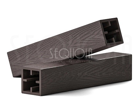 Столб SEQUOIA Evolution 3D WOOD BROWN купить в Дмитрове