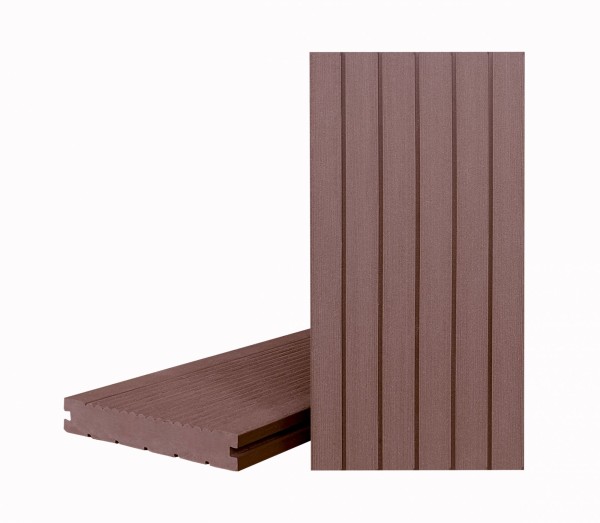 Террасная доска Классик Орех Милано (полнотелая с пазом) купить в Дмитрове