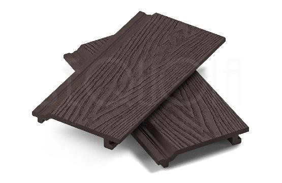Доска фасадная ДПК 3D SEQUOIA Evolution WOOD BROWN купить в Дмитрове