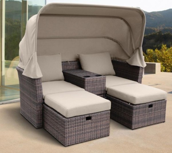 Комплект мебели AFINA плетеной из иск. ротанга AFM-330B Brown купить в Дмитрове
