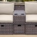 Комплект мебели AFINA плетеной из иск. ротанга AFM-330B Brown купить в Дмитрове