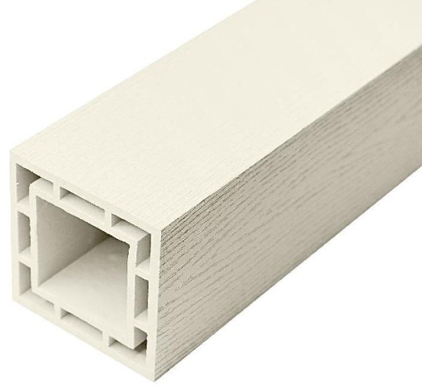 Столб FAYNAG ДПК WOOD слоновая кость купить в Дмитрове