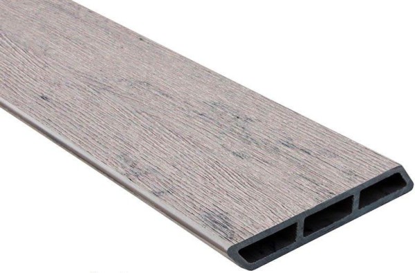 Доска Ромбус 3D ДПК Outdoor STORM GREY серая микс купить в Дмитрове