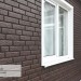 Фасадная панель Ю-Пласт Стоун Хаус Кирпич Коричневый купить в Дмитрове
