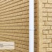 Фасадная панель Ю-Пласт Стоун Хаус Кирпич Песочный купить в Дмитрове