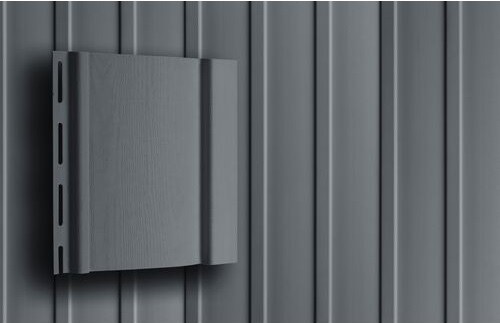 Сайдинг Вертикальный Grand Line Acryl Графит купить в Дмитрове