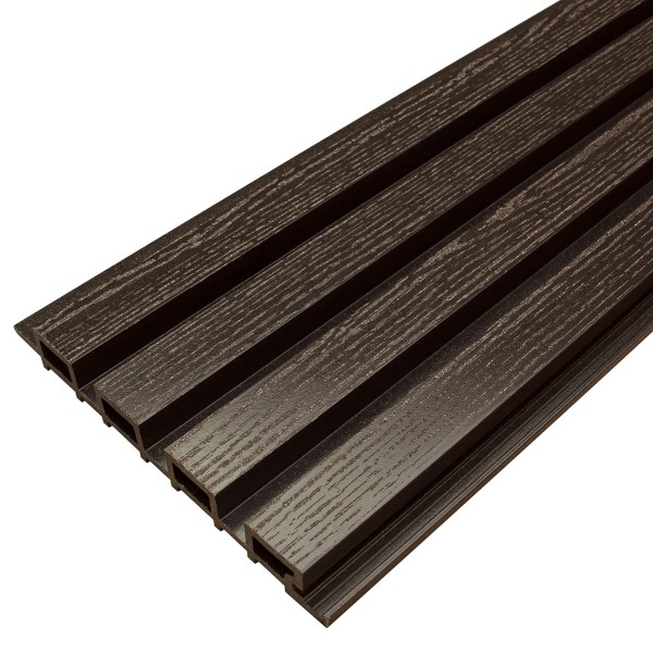 Фасадная доска из ДПК Faynag Wood Рейка Венге купить в Дмитрове