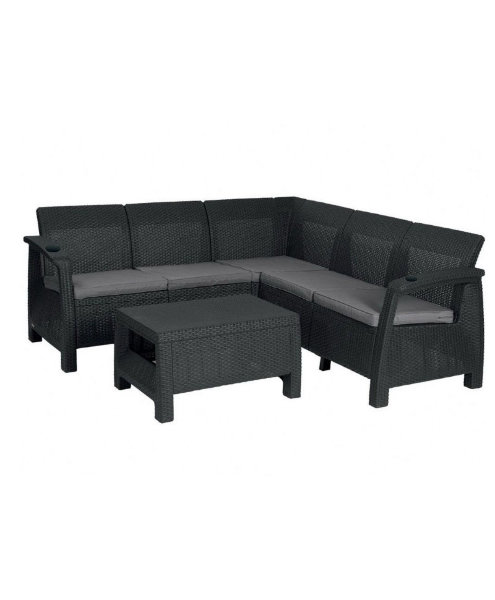 Угловой диван  Yalta Corner Set (столик в комплект не входит) купить в Дмитрове
