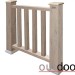 Ограждение из ДПК Outdoor Классик 3D STORM серый микс купить в Дмитрове