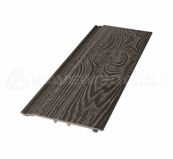 Сайдинг из дпк savewood sw-cedrus тангенциальный распил темно-коричневый купить в Дмитрове