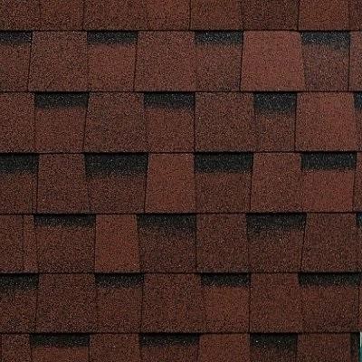 Двухслойная ламинированная черепица Shinglas, серия Фазенда – Красный купить в Дмитрове