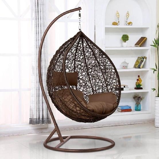 Кресло Подвесное из искусственного ротанга AFM-168A-XL Brown купить в Дмитрове