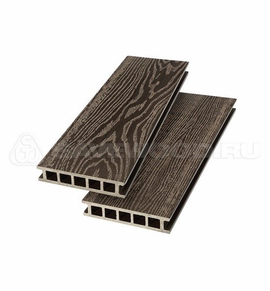 Террасная доска из ДПК SW-Fagus «SaveWood» темно-коричневый купить в Дмитрове