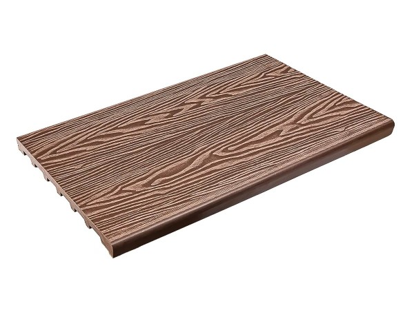 Ступень полнотелая из ДПК Deckart Step 3D Махагон купить в Дмитрове