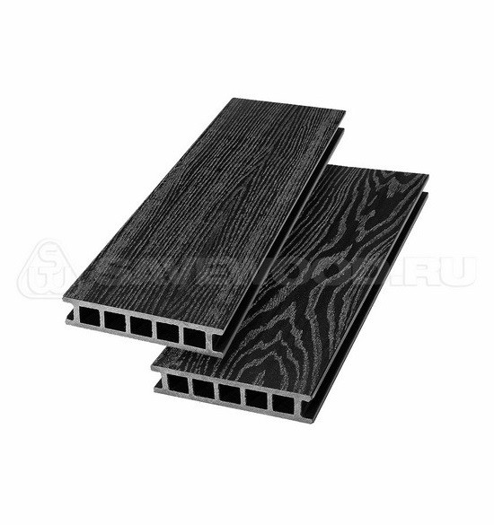 Террасная доска из ДПК SW-Fagus «SaveWood» черный купить в Дмитрове