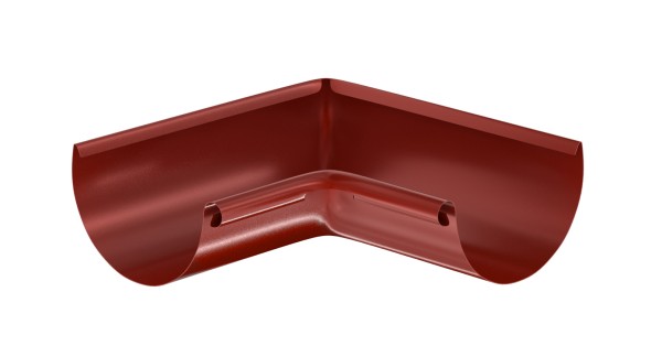 Водосток Aquasistem, система 150x100 - Угол желоба, внутренний 90° RR 29 Бургундский купить в Дмитрове