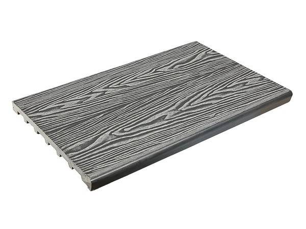 Ступень полнотелая из ДПК Deckart Step 3D Серый купить в Дмитрове