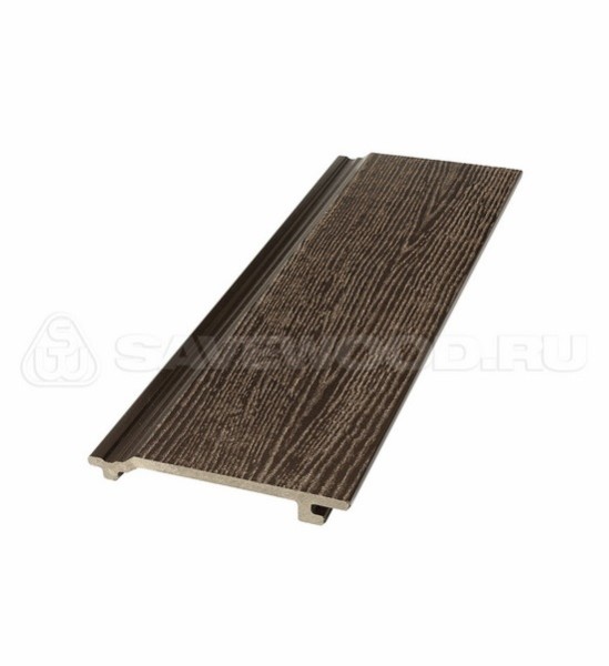 Сайдинг из дпк savewood sw-sorbus радиальный распил темно-коричневый купить в Дмитрове